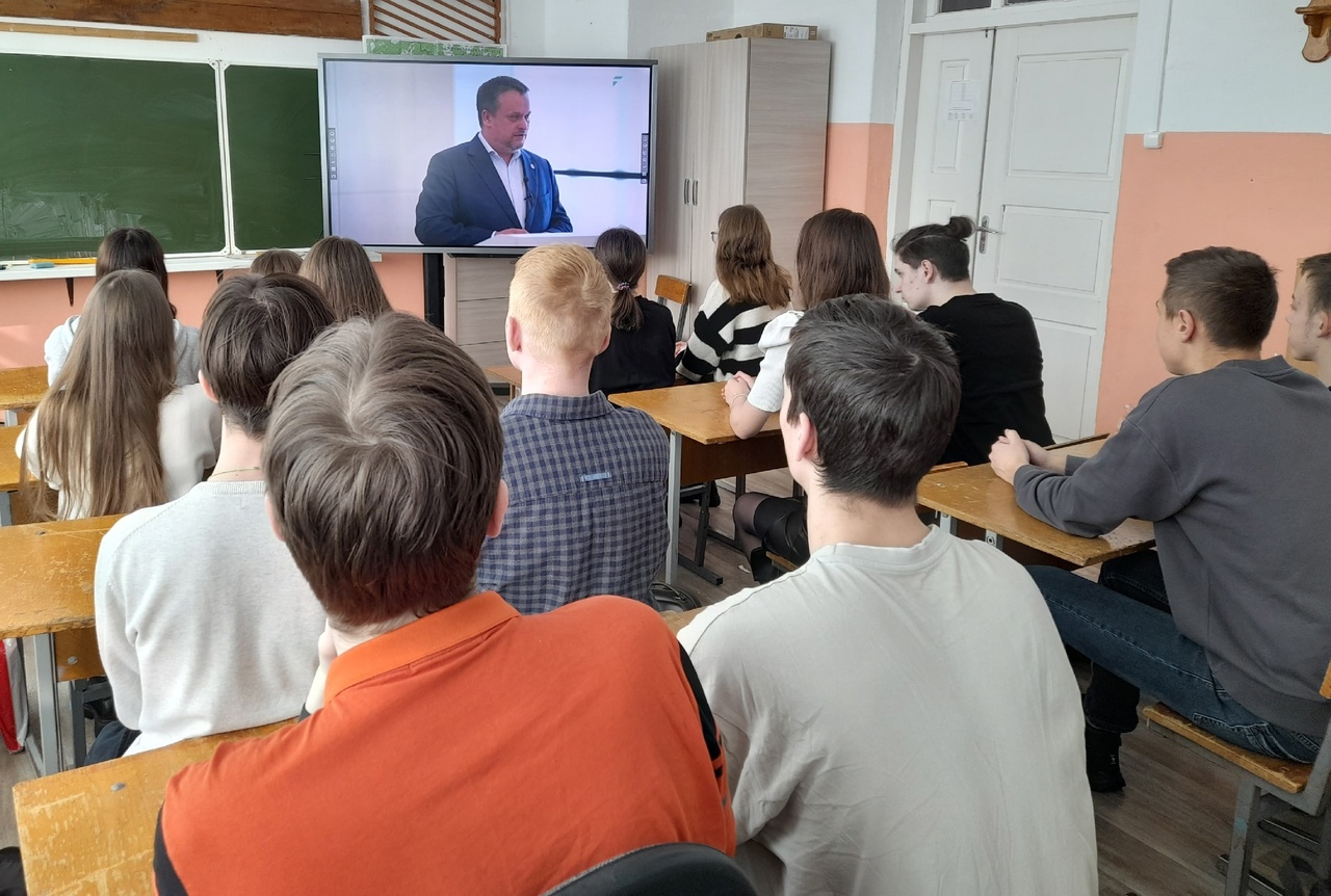 Онлайн урок с Губернатором Новгородской области.